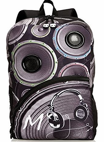 Mojo Unisex-Adult Mojo Speaker Backpack KZ9983488 Black