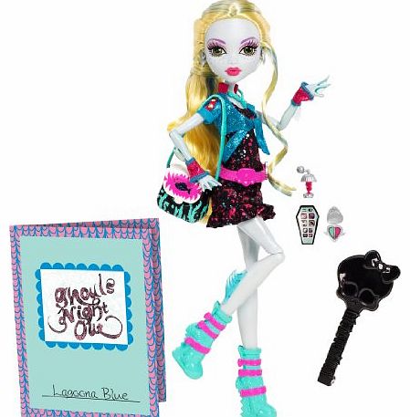 Monster High Ghouls Night Out Doll Lagoona Blue Doll