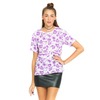 Motel Rocks Motel Pacey T Shirt Blouse in Monorose Lilac