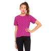 Motel Pacey T Shirt Blouse in Windsor Raspberry