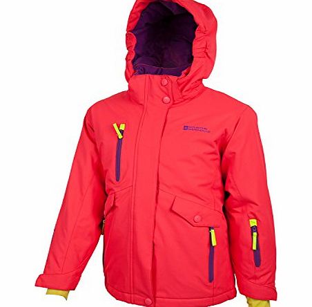 Mountain Warehouse Siberia Girls Extreme Snowproof Ski Jacket Coral 9-10 years