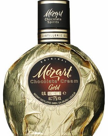 Mozart  Gold Original Chocolate Austrian Liqueur 50cl Bottle