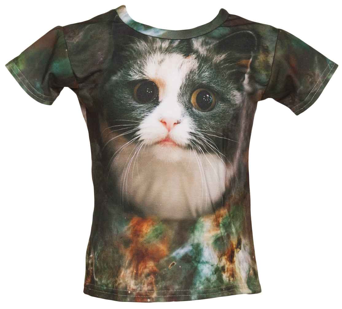 Kids All Over Print Sweety Kitty T-Shirt from Mr