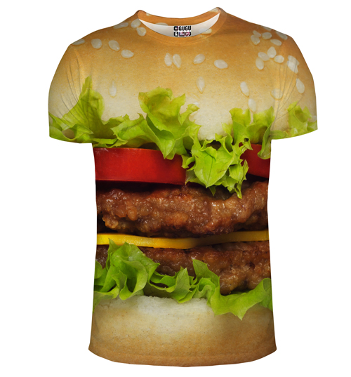 Unisex Tasty Burger All Over Print T-Shirt from