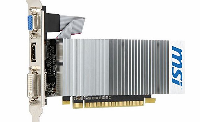MSI GeForce N210 Nvidia Graphics Card (1GB, PCI-E 2.0 x16)