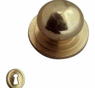 MyTinyWorld Dolls House Miniature 1:12th Scale Brass Door Handle and Keyhole Cover