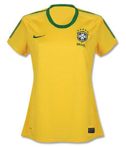 Nike 2010-11 Brazil Nike Womens Home Shirt