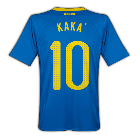 Nike 2010-11 Brazil World Cup Away (Kaka 10)