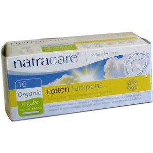 Natracare Organic Applicator Regular Tampons - 16