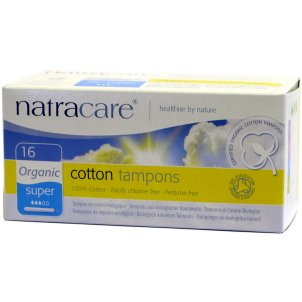 natracare Organic Applicator Super Tampons - 16