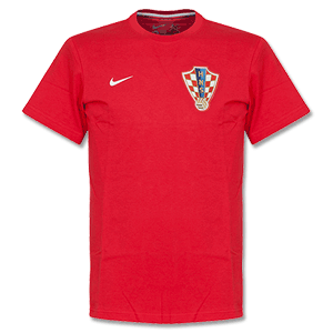 Nike Croatia Red Core T-Shirt 2014 2015