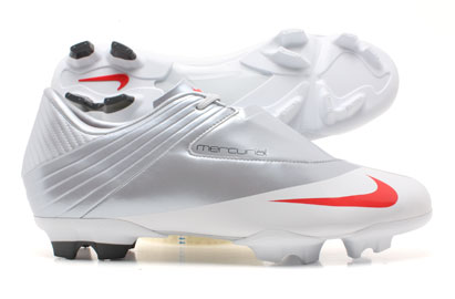 Nike Football Boots Nike Mercurial Steam V FG Football Boots Met Platinum