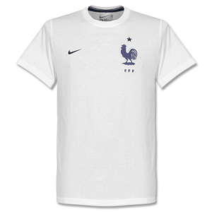 Nike France White Core T-Shirt 2014 2015