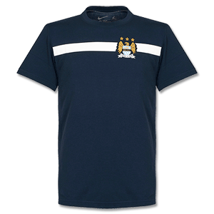 Nike Man City Core T-Shirt - Navy 2014 2015