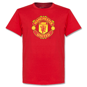 Nike Man Utd Core Crest T-Shirt 2013 2014
