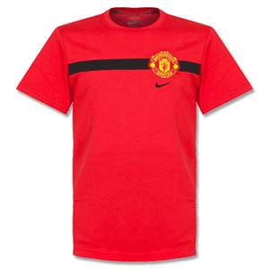 Nike Man Utd Red Core T-Shirt 2014 2015
