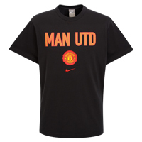Nike Manchester United Graphic T-Shirt - Black/Red.
