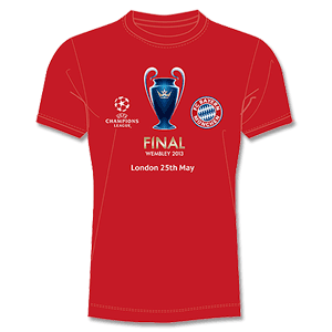 None Bayern Munich Wembley 2013 Final T-Shirt