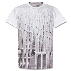 None Football Culture All Over Terraces T-Shirt - White