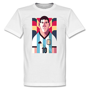 None Playmaker Messi Football T-Shirt
