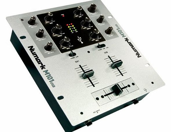 Numark M101USB 2 Channel DJ Mixer With USB