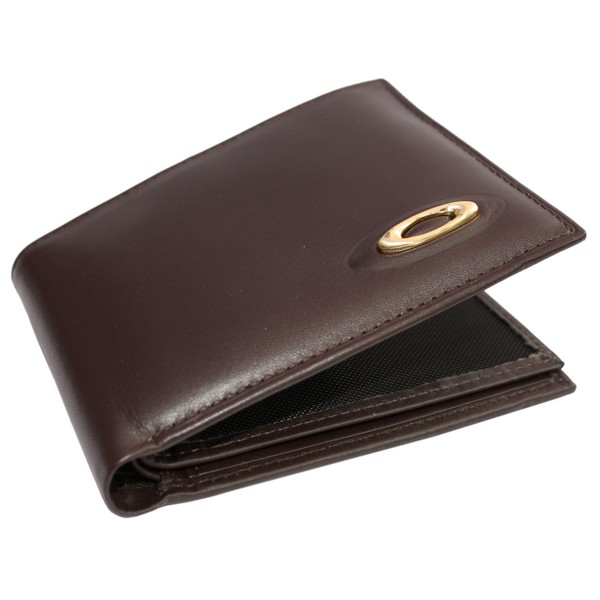 Oakley Brown Leather Wallet by