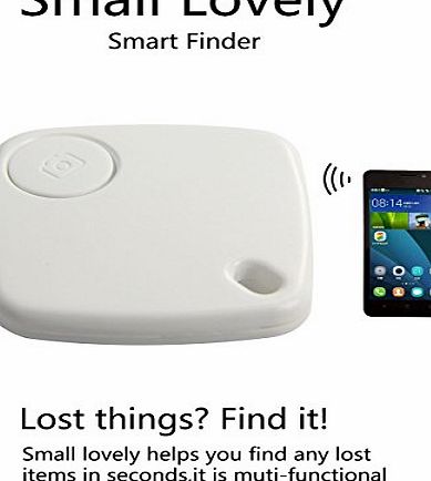 OnO Portable Wireless Devices Tracker Key Finder GPS Locator Anti Lost Alarm Itag Alarm System(White)