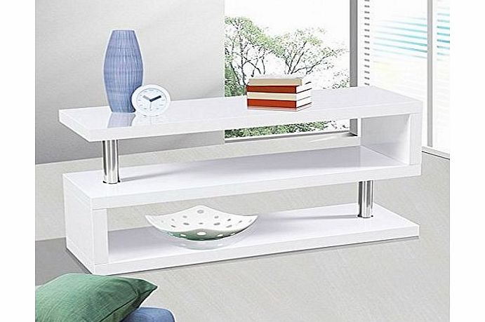 OPEN SPACE DESIGN FREE DELIVERY#AMAZING PRICEDESIGNER ELEGANCE SQUARE WHITE TV STAND/STORAGE UNIT