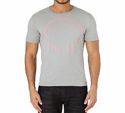 Original Penguin Grey and pink graphic cotton T-shirt