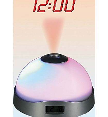 Out of the Blue Projection Alarm Clock with 3 Interchanging Colours - A great gift - Great Novelty Alarm Clock Christmas or Birthday Gift / Present