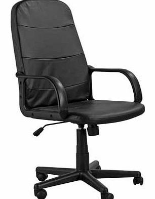 Parker Gas Lift Managers Office Chair - Black