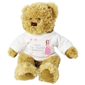 Personalised Beautiful Bridesmaid Teddy