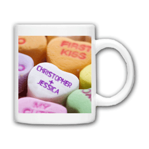 personalised Sweet Heart Mug