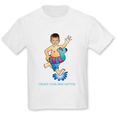 Personalised T-Shirts Personalised Running to the Sea T-Shirt