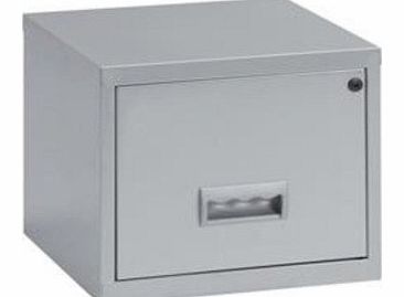 Pierre Henry Filing Cube Cabinet Steel Lockable 1 Drawer A4 W400xD400xH400mm Silver Ref 599000
