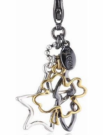 Pilgrim Womens Charms Pendant Silver Plated amp; Gold Plated, Multicoloured Mix 560329