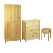 Pine bedroom furniture package