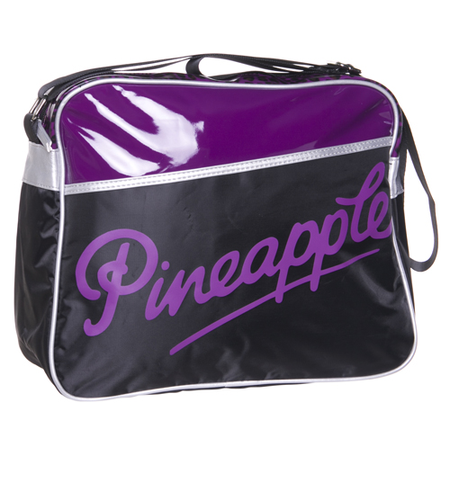 Pineapple Retro Purple Sports Satchel Bag from Pineapple