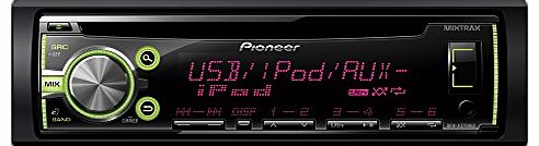 Pioneer DEH-X3700Ui Car Stereo for MIXTRAX EZ/iPod/iPhone and Android Media Access