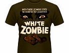 Plastic Head White Zombie (Poster) Mens T-Shirt PH7283S