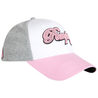 Portsmouth Cap - Grey/Pink/White - Womens.