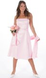 Promod 50s Bridesmaids Dress - Baby Pink - Xlarge