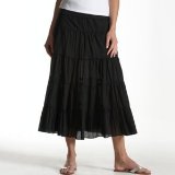 Promod Redoute creation long skirt black 010