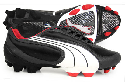 Puma Football Boots Puma V3.08 I FG Football Boots Blk/Red