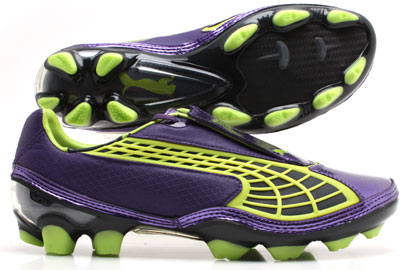 Puma Football Boots  V1-10 FG Football Boots Purple/Ebony