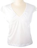 Puma Wealth of Nations White S/S Top with Silk Trim - 16