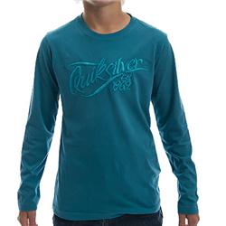 Quiksilver Boys Springs Vintage LS T-Shirt - Teal