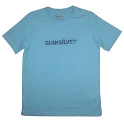 Quiksilver Boys Wordmark T-Shirt - Water Blue