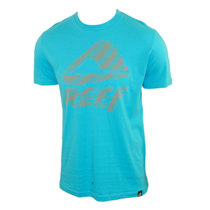 Reef Mens Mens Reef Super Striped T-Shirt. Sky