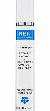 REN Vita Mineral Active 7 Eye Gel, 15ml